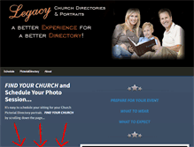 Tablet Screenshot of church-directories.com